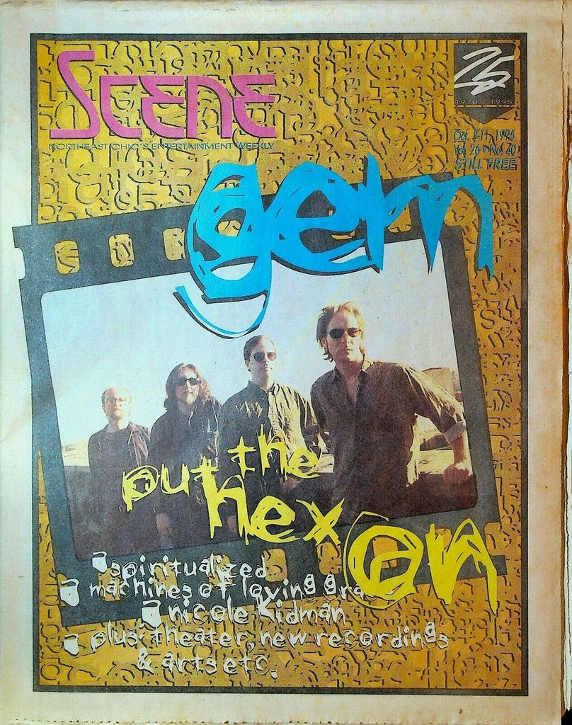 Cleveland Scene Magazine October 11 1995 Nicole Kidman Gem Slide Hampton