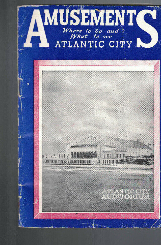 Atlantic City Amusements Where to Go What to See New Jersey July 11 1959