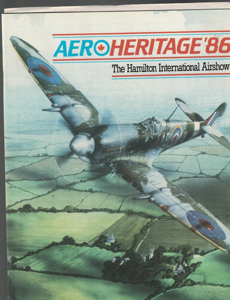 AeroHeritage 86 Hamilton International Airshow Canada 1986 Program