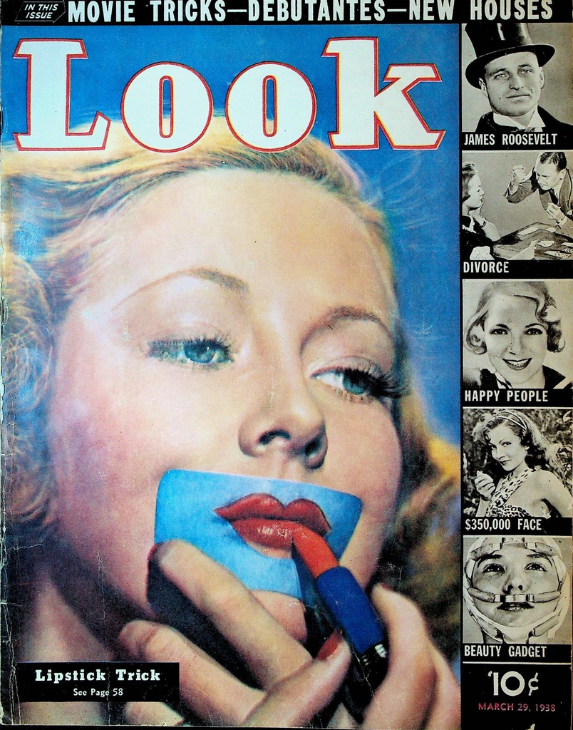 Look Magazine March 29 1938 James Roosevelt War Admiral Ronald Colman King Kong