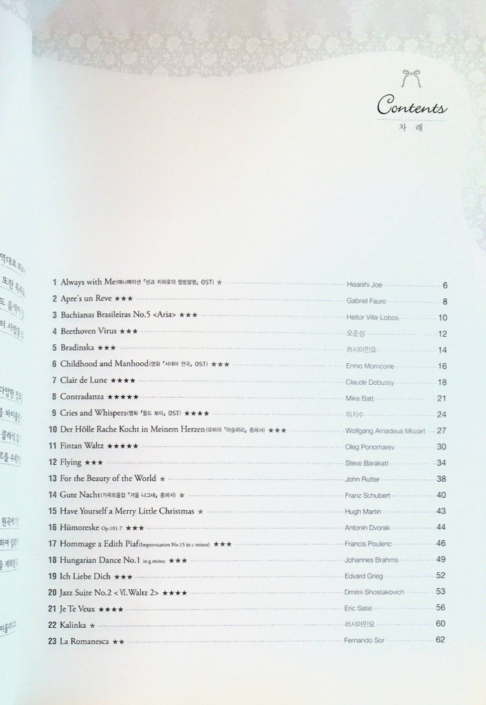 The Violinist Music Book For Violinists 2013 South Korea