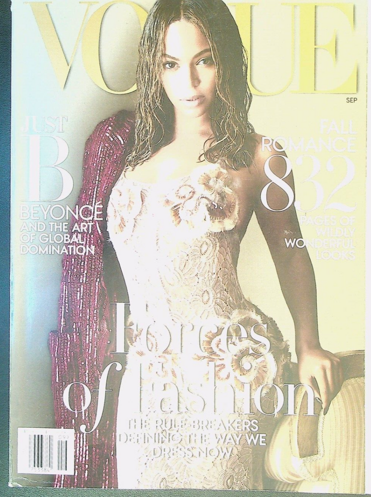 Vouge Magazine September 2015 Beyonce Donna Karan Cindy Crawford Trevor Noah