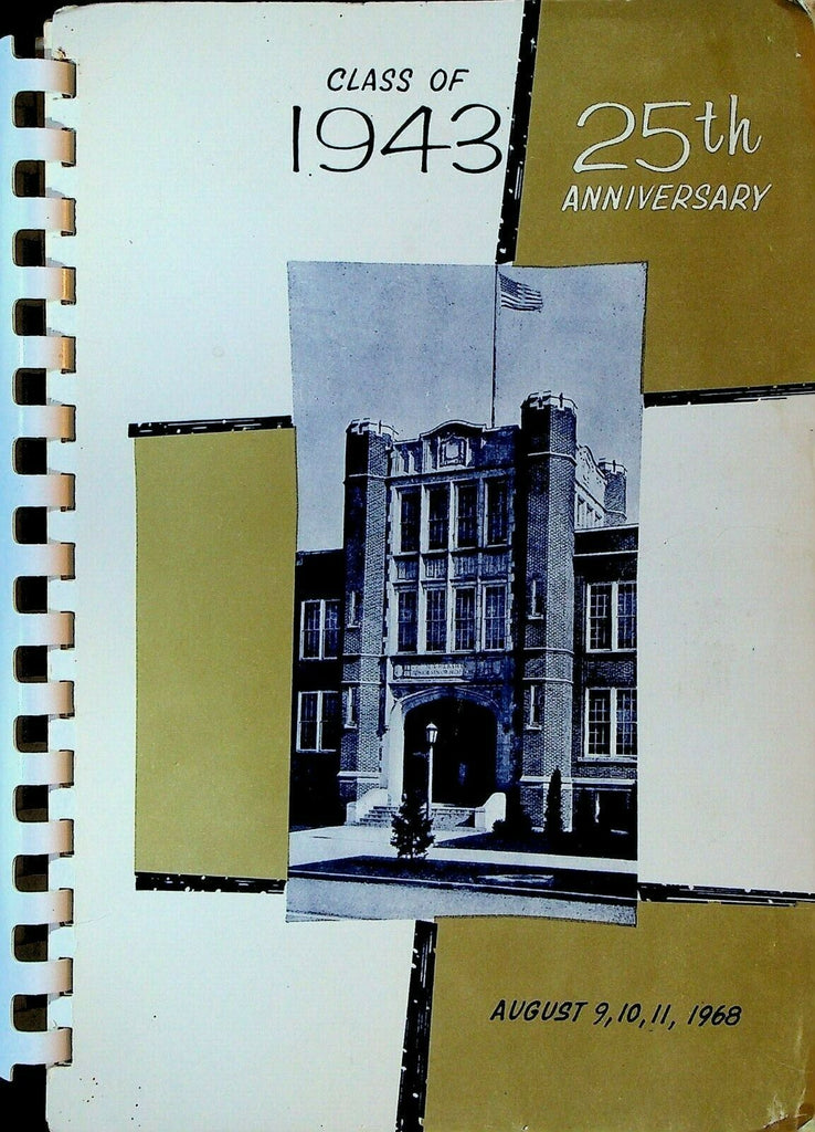 Hershey High School Class of 1943 25th Reunion Book Pa Genealogy