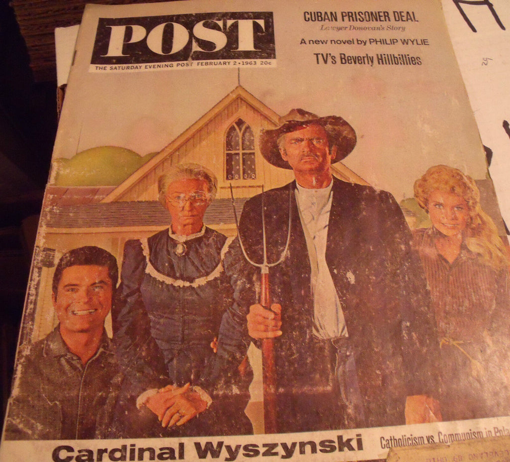 Saturday Evening Post February 2 1963 Philip Wylie the Beverly Hillbillies