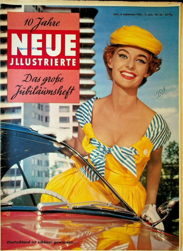 Neue Illustrierte September 8 1956 Greta Garbo Rita Hayworth Mamie van Doren