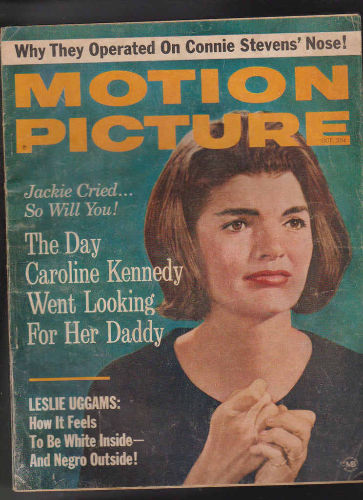 Motion Picture Magazine October 1964 Jackie Kennedy Leslie Uggams Connie Stevens
