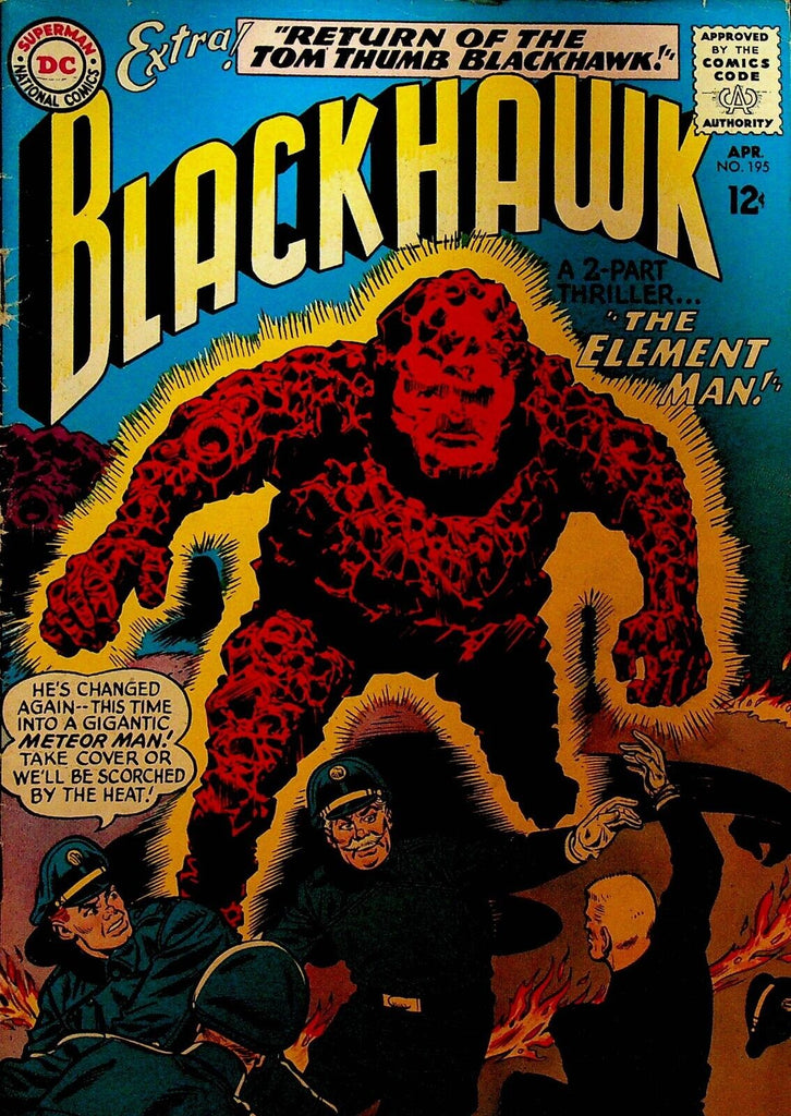 Blackhawk 195 DC Comics 1964 The Element Man