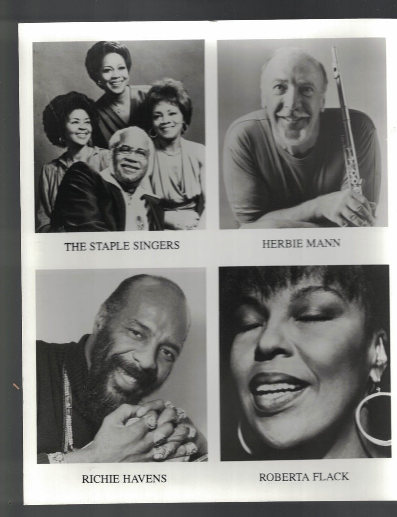 Rhino Jazz Gallery Photo Staple Singers Richie Havens Herbie Mann Roberta Flack