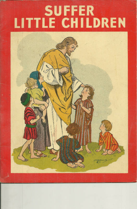 Suffer Little Children by James Hislop (1949) Jesus Christ Christianity