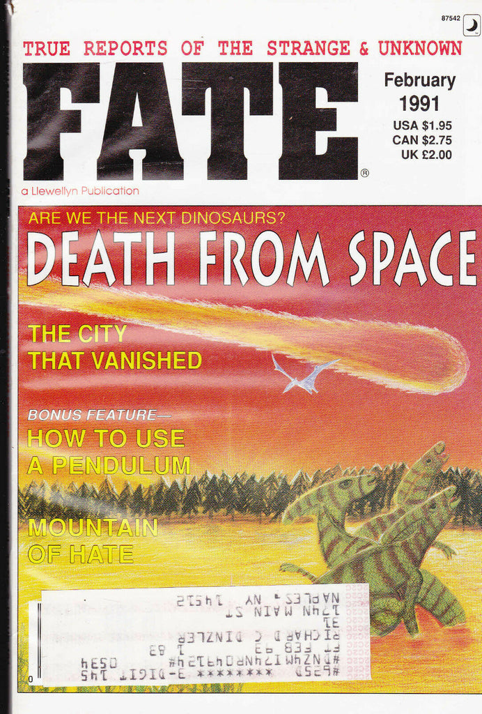 Fate Magazine Death from Space National Indiana February 1991
