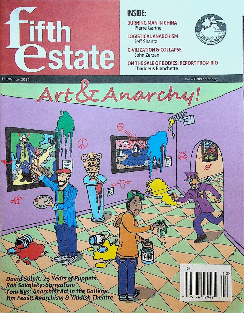 Fifth Estate 392 Fall 2014 Marius Jacob Mason Art & Anarchy