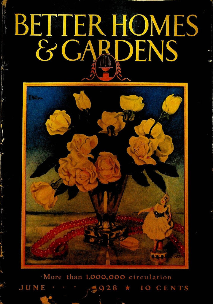 Better Homes & Gardens Magazine June 1928 Frances Parkinson Keyes