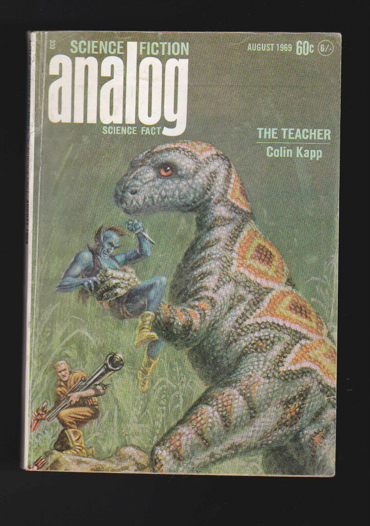 Analog Magazine August 1969 Colin Kapp Keith Laumer Harry Harrison