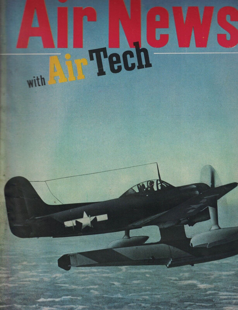 Air News with Air Tech September 1945 Curtiss Seahawk Douglas SBD Lockheed P-38