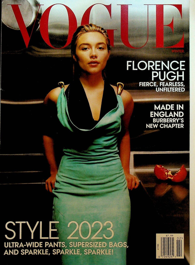 Vogue Magazine Winter 2023 Florence Pugh Caroline Polachek Naomi Biden