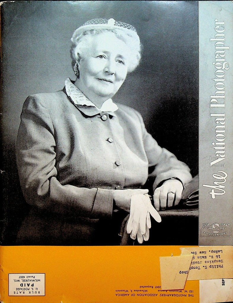 National Photographer September 1955 Vincent Stanley Bessie Wallace Brown