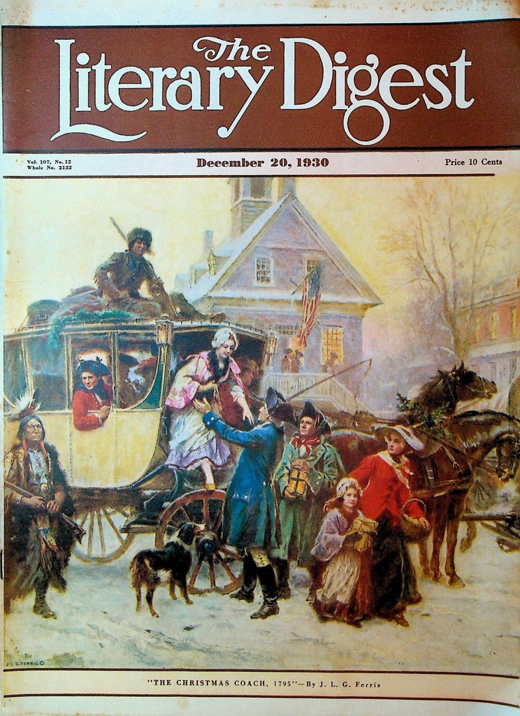 Literary Digest December 20 1930 Salomon August Andree Christmas China