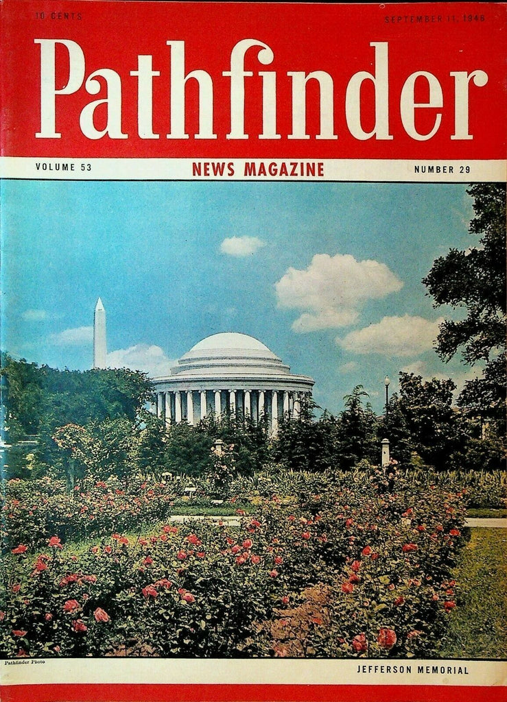 Pathfinder Magazine September 11 1946 Humphrey Bogart Bobby Layne Urbana Oh Fair