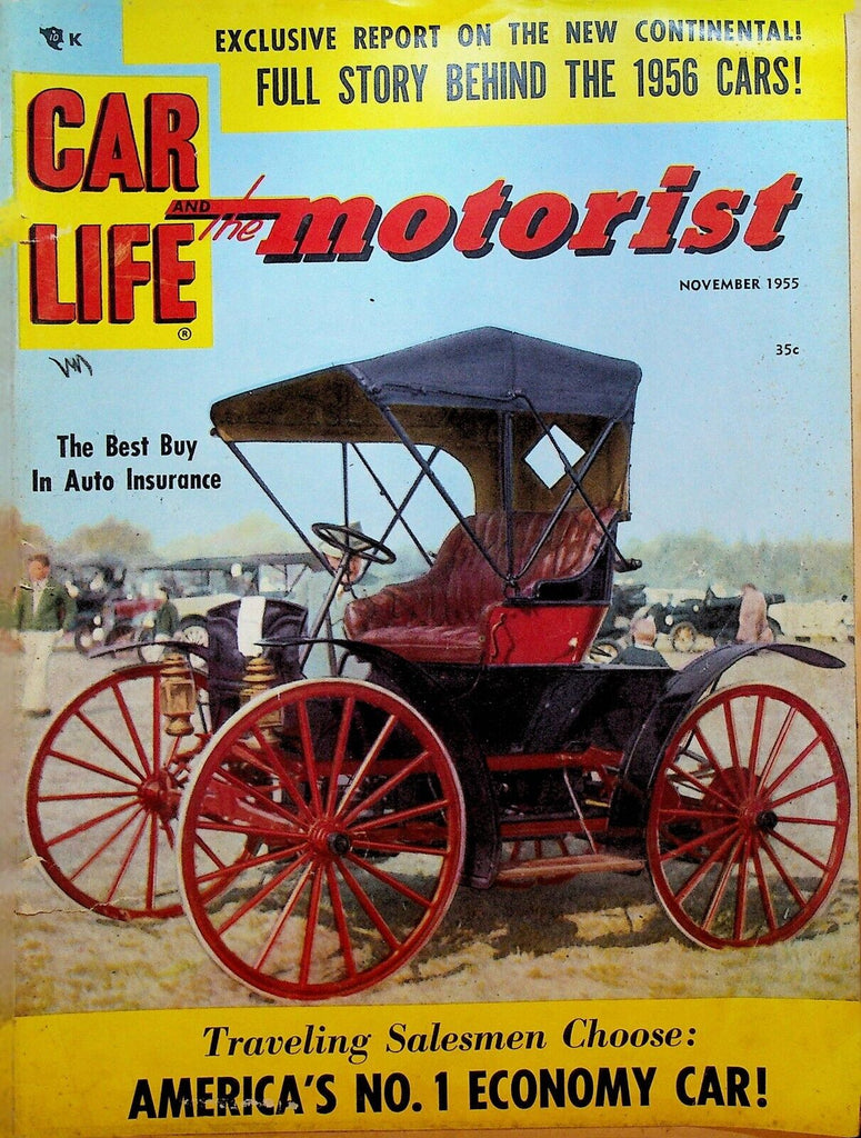 Car Life & the Motorist Magazine November 1955 1956 Cars Zodiac Daredevils