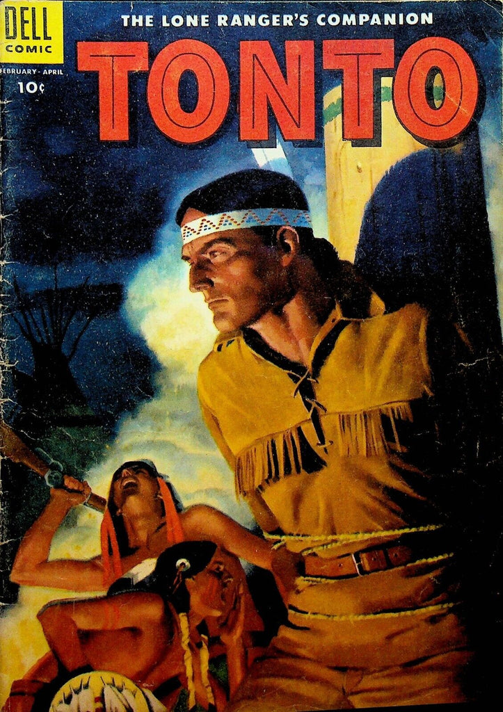 Tonto 18 Dell Comics Western 1955 Lone Ranger Companion