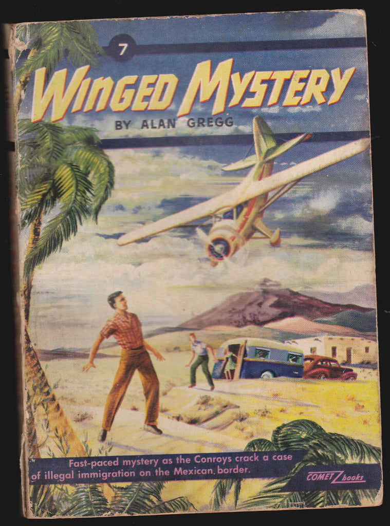 Winged Mystery by Alan Gregg (Comet Books #7) 1948