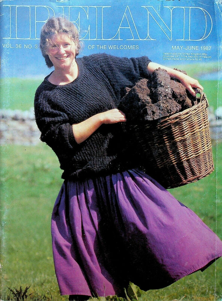 Ireland Magazine May 1987 Bogland Peat Bogs Seamus Heaney Benedict Kiely