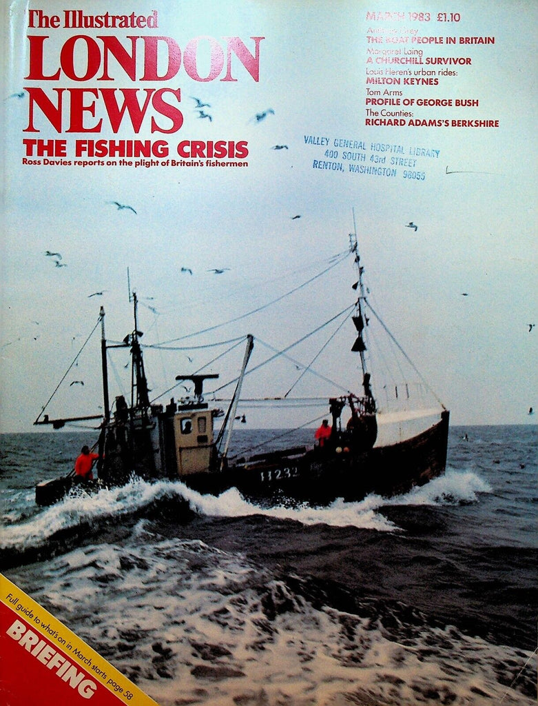 Illustrated London News March 1983 George Bush Vietnamese Boat People
