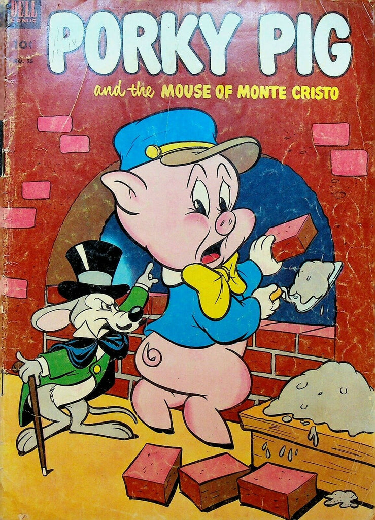 Porky Pig 25 Dell Comics 1952 Mouse of Monte Cristo