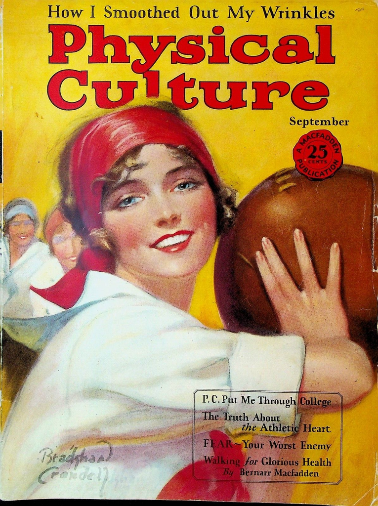 Physical Culture Magazine September 1927 Bradshaw Crandell Bernarr Macfadden