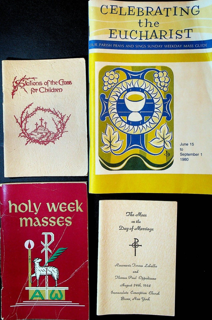 Christian Booklet & Certificate Collection of 11 1960s-1990s SMA Consolata