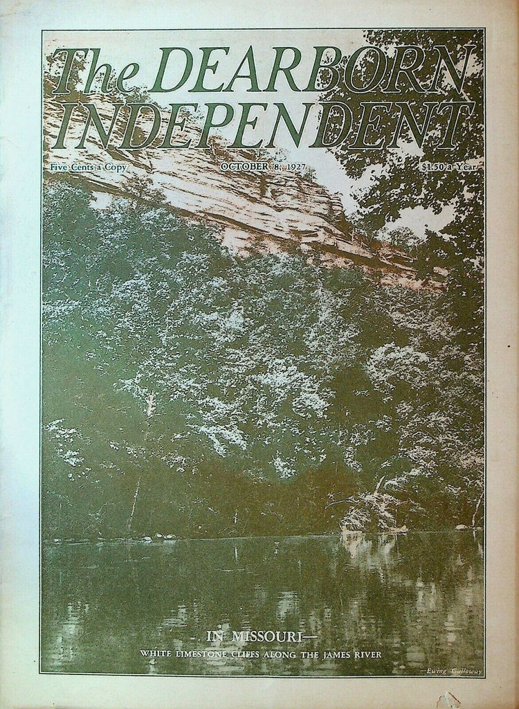 The Dearborn Independent October 8 1927 Golf Mary Todd Lincoln Missouri