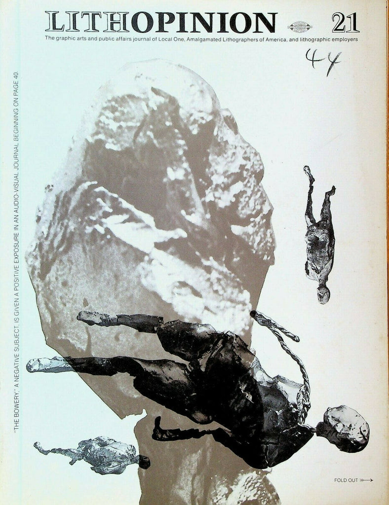 LithOpinion Magazine 21 Spring 1971 Bowery New York City Australia