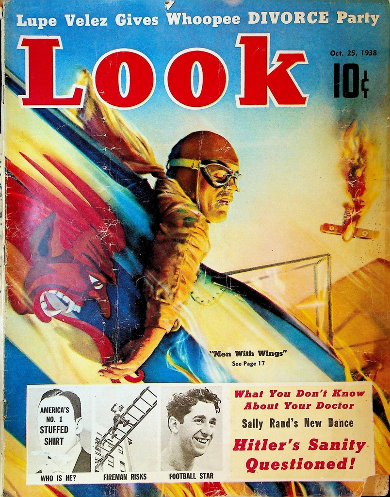 Look Magazine October 25 1938 Lupe Velez Joe DiMaggio Marshall Goldberg