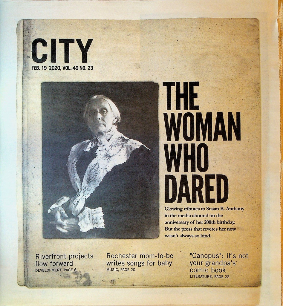 City Newspaper February 19 2020 Rochester NY Susan B Anthony Canopus