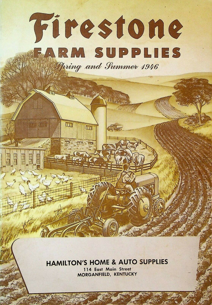 Firestone Farm Supplies Catalog Spring & Summer 1946 Shovels Feeders Cans Cases