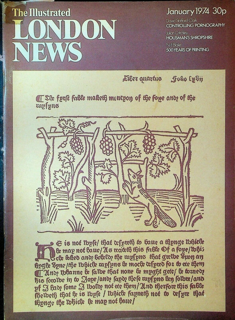 Illustrated London News January 1974 David Ben Gurion Commonwealth Games