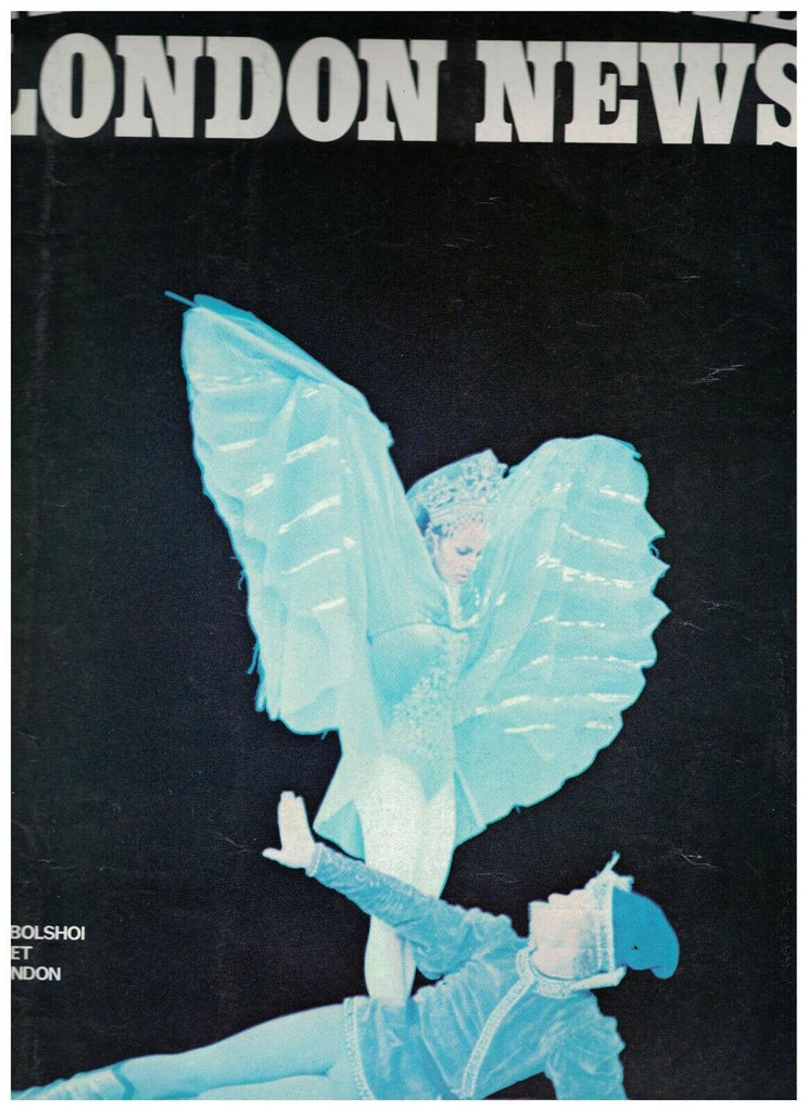 Illustrated London News July 24 1965 Bolshoi Ballet Adlai Stevenson Laura Knight