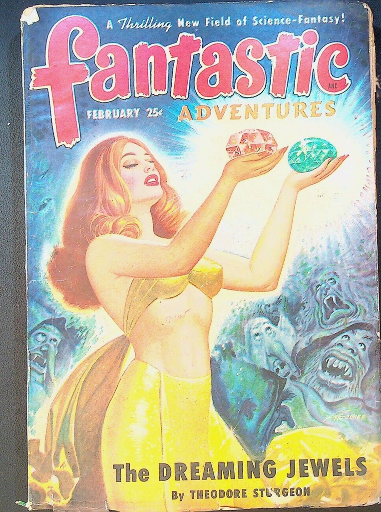 Fantastic Adventures Pulp February 1950 Theodore Sturgeon Ward Fleming