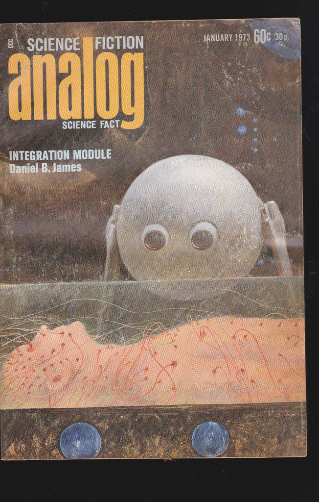 Analog Magazine January 1973 Daniel B James Joel S Wilson Clifford D Simak