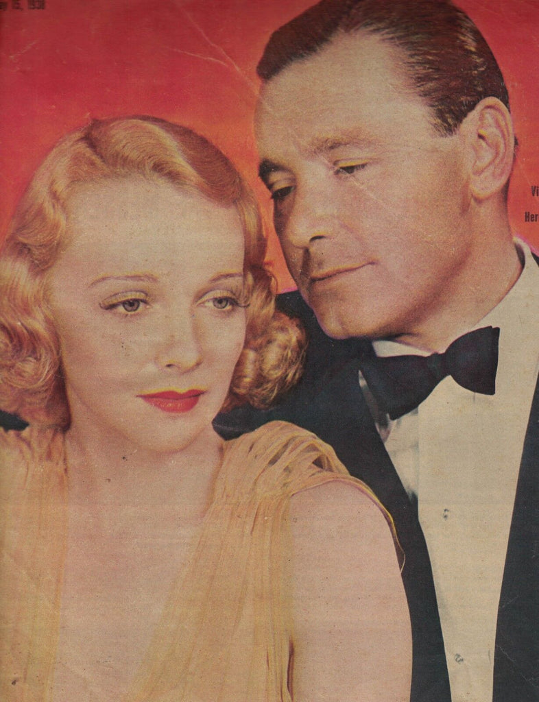 Philadelphia Inquirer Picture Parade May 15 1938 Herbert Marshall Virginia Bruce