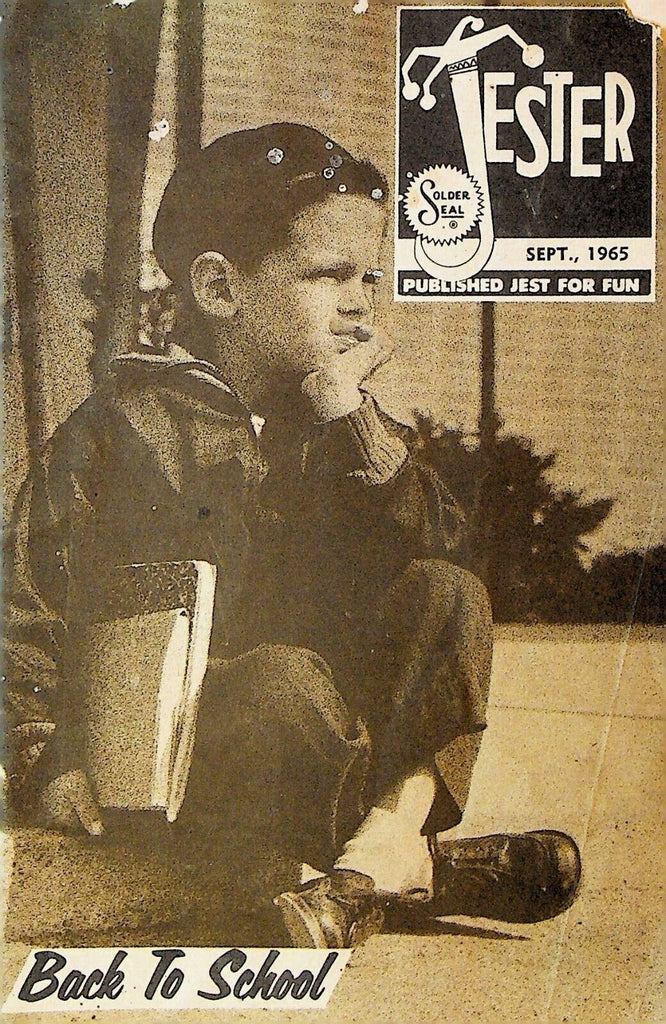 Jester Magazine September 1965 Solder Seal Charlotte NC Radiator Specialty Co