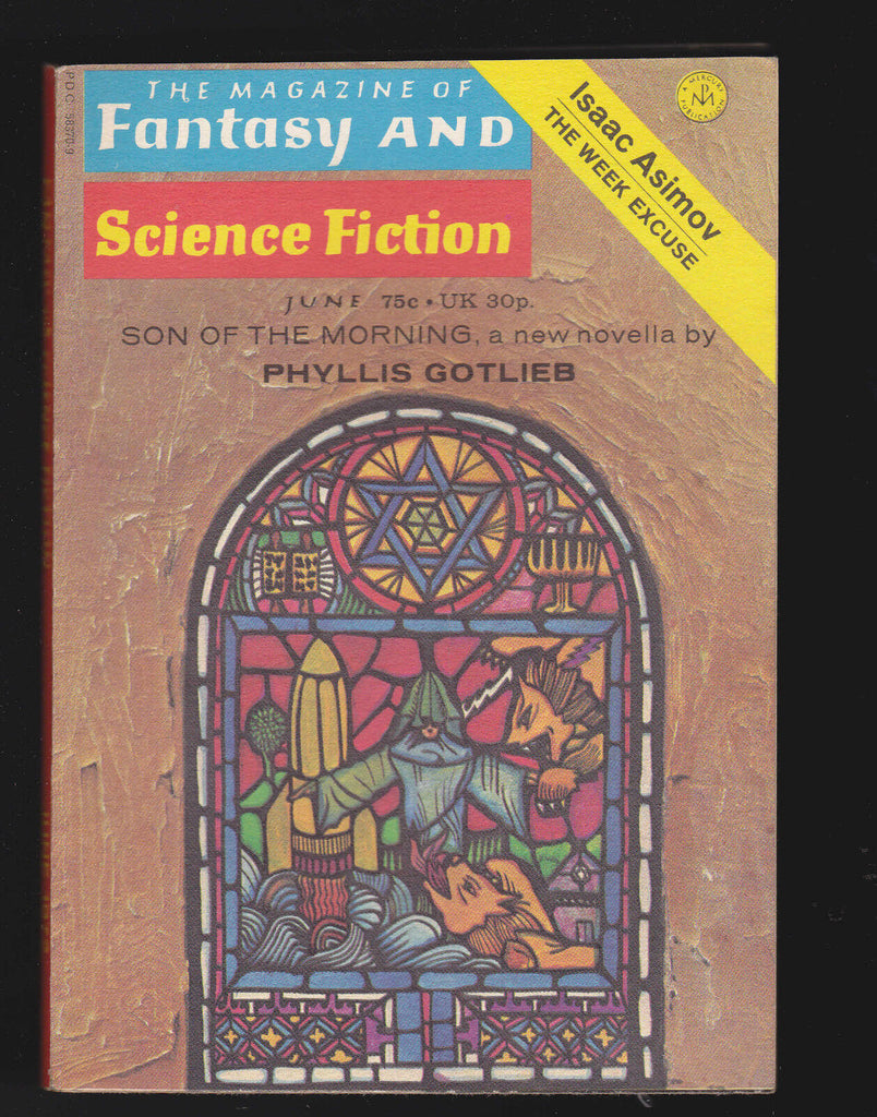 Magazine of Fantasy & Science Fiction June 1972 Frederik Pohl Phyllis Gotlieb