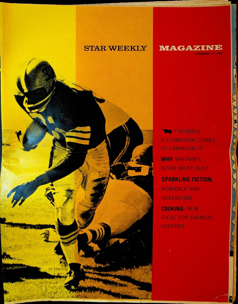 Star Weekly September 16 1961 Paul Brown Cleveland Browns Marilyn Monroe