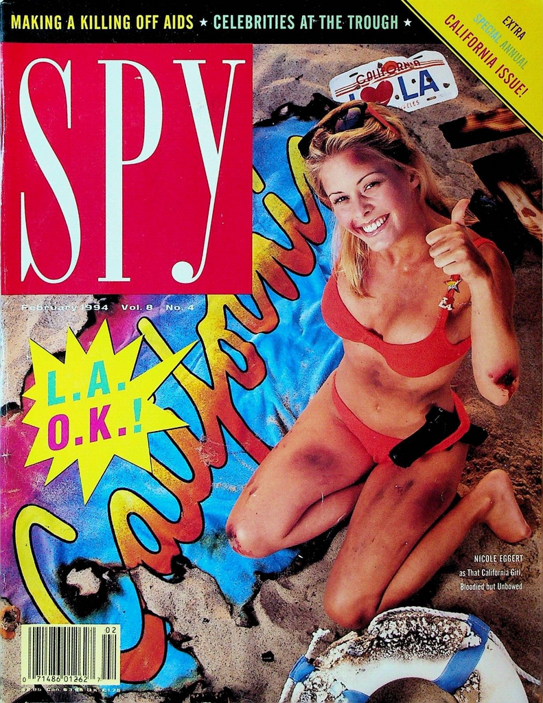 Spy Magazine February 1994 California Nicole Eggert