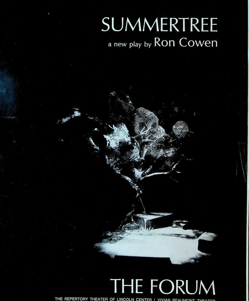 Summertree The Forum Program 1968 Blythe Danner David Birney