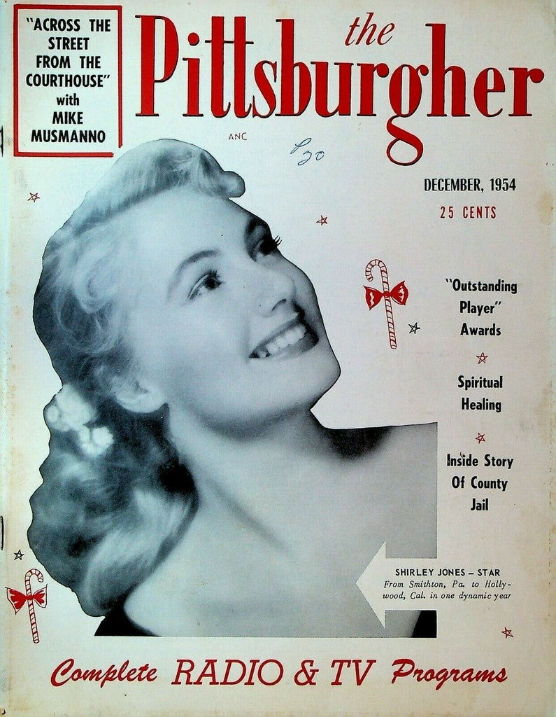 The Pittsburgher Magazine December 1954 TV Shirley Jones Square Dancing