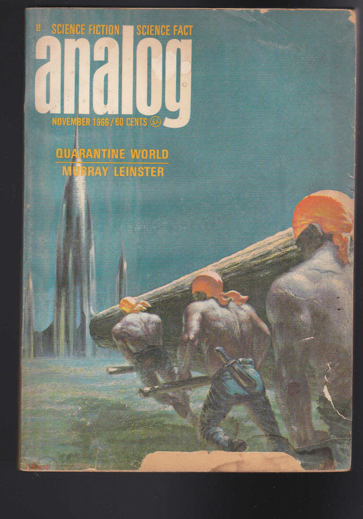 Analog Magazine November 1966 Randall Garrett Christopher Anvil
