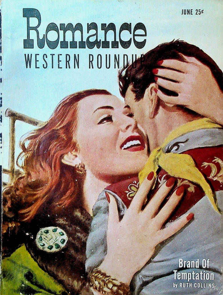 Romance Western Roundup June 1951 Ruth Collins Cliff Walters Art Lawson