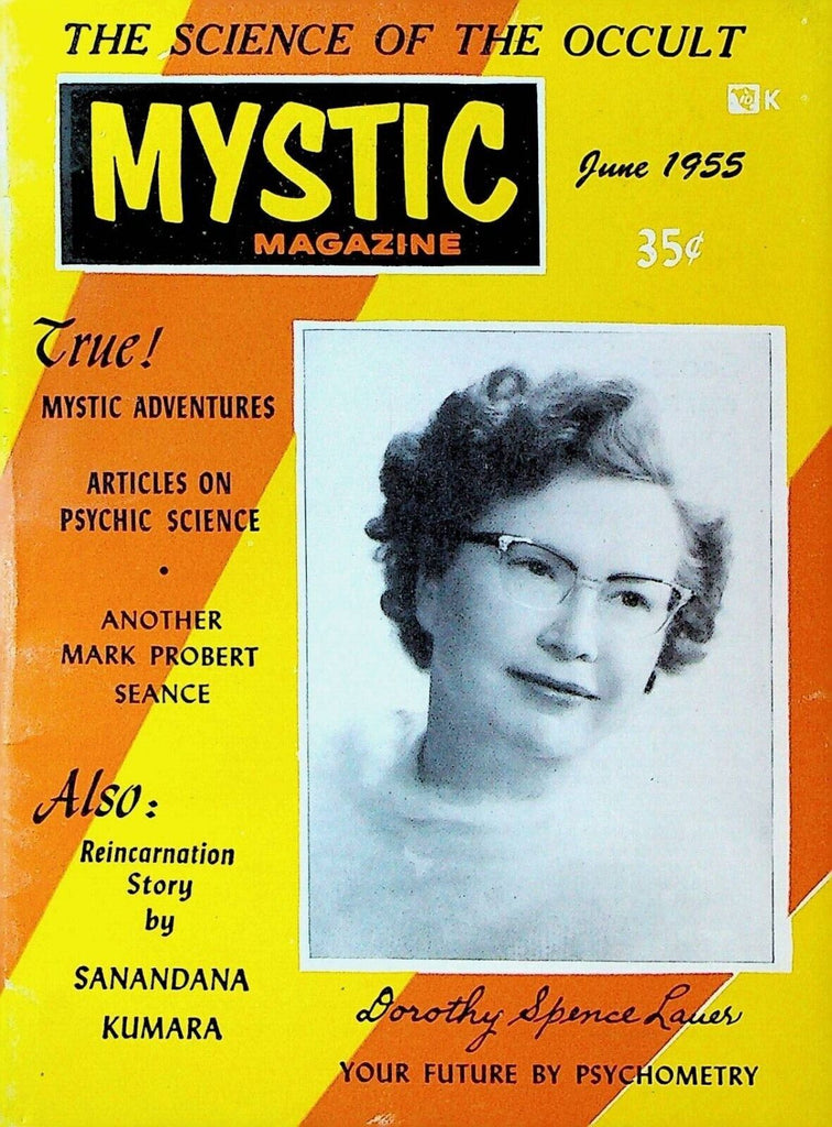 Mystic Magazine June 1955 Dorothy Spence Lauer Mark Probert George Adamski