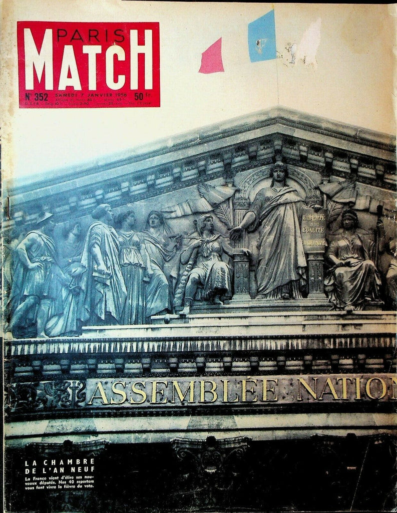 Paris Match January 7 1956 Ingrid Bergman Audrey Hepburn Shoes Sophia Loren